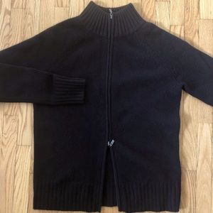 CASHMERE Zipper Cardigan - W MED